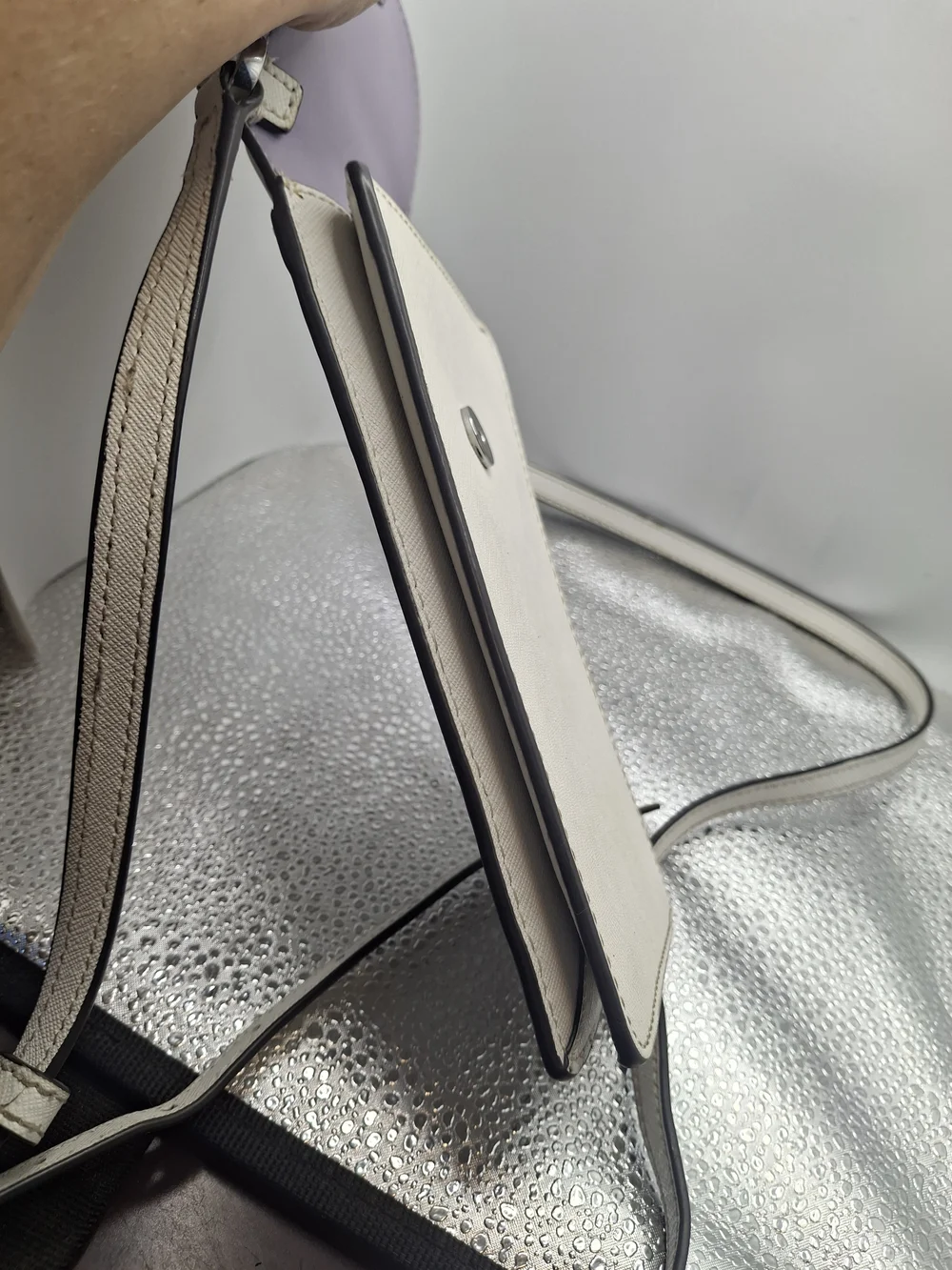 Kate Spade White Crossbody Phone Bag